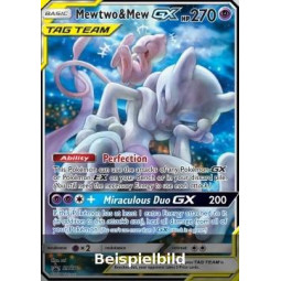 Mewtwo & Mew GX (SM Black Star Promos SM-191) [EN/NM]