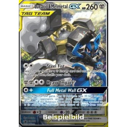 Lucario & Melmetal GX (SM Black Star Promos SM-192) [EN/NM]