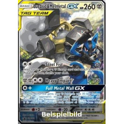 Lucario & Melmetal GX (SM Black Star Promos SM-192) [EN/NM]