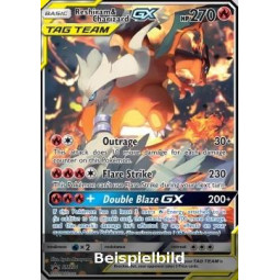 Reshiram & Charizard GX (SM Black Star Promos SM-201) [EN/EX]