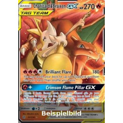 Charizard & Braixen GX (Cosmic Eclipse CEC-22) [DE/NM]