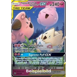 Togepi & Cleffa & Igglybuff GX (Cosmic Eclipse CEC-143) [DE/NM]