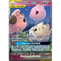 Togepi & Cleffa & Igglybuff GX (Cosmic Eclipse CEC-143) [DE/NM]