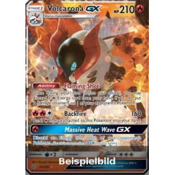Volcarona GX (Cosmic Eclipse CEC-35) [DE/NM]