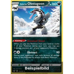 Galarian Obstagoon (Sword & Shield SSH-119) [DE/NM]