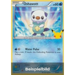 Oshawott (McDonald's Collection 25th Anniversary MCD25-21) [DE/NM]