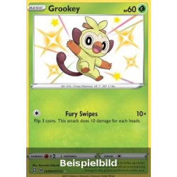 Grookey (Shining Fates SHF-SV4) [DE/NM]