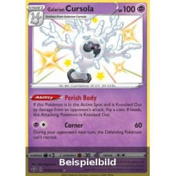 Galarian Cursola (Shining Fates SHF-SV50) [DE/NM]