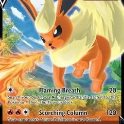 Flareon V (SWSH Black Star Promos SWSH-149) [DE/NM]