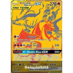 Reshiram & Charizard GX (SM Black Star Promos SM-247) [EN/NM]