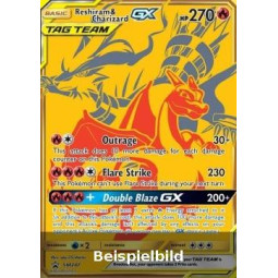 Reshiram & Charizard GX (SM Black Star Promos SM-247) [EN/NM]