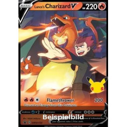Lance's Charizard V (SWSH Black Star Promos SWSH-133) [DE/NM]