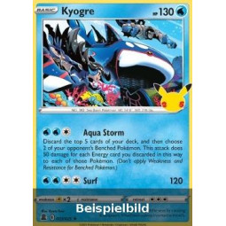 Kyogre (Celebrations CEL-003) [DE/NM]