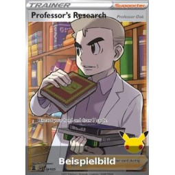 Professor's Research (Celebrations CEL-024) [DE/NM]