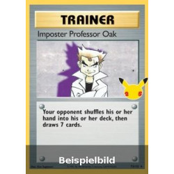 Imposter Professor Oak (Celebrations CEL-BS 73) [EN/NM]