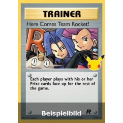 Here Comes Team Rocket! (Celebrations CEL-TR 15) [DE/NM]