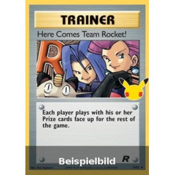 Here Comes Team Rocket! (Celebrations CEL-TR 15) [DE/NM]