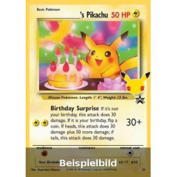 _____'s Pikachu (Celebrations CEL-WP 24) [EN/NM]