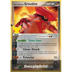 Team Magma's Groudon (Celebrations CEL-MA 9) [DE/NM]