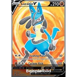 Lucario V (SWSH Black Star Promos SWSH-213) [DE/NM]