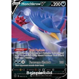 Honchkrow V (Brilliant Stars BRS-088) [DE/NM]