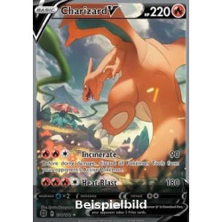 Glurak V (Brilliant Stars BRS-154) [DE/NM]