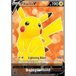 Pikachu V (Brilliant Stars BRS-157) [DE/NM]