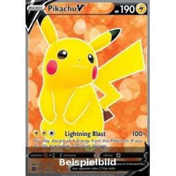 Pikachu V (Brilliant Stars BRS-157) [DE/NM]