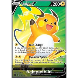 Raichu V (Brilliant Stars BRS-158) [DE/NM]