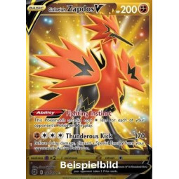 Galarian Zapdos V (Brilliant Stars BRS-182) [EN/NM]