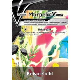 Morpeko V-UNION (SWSH Black Star Promos SWSH-215) [DE/NM]