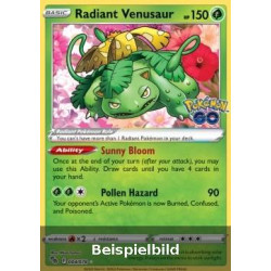 Radiant Venusaur (Pokémon GO PGO-004) [EN/NM]
