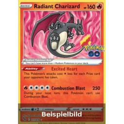Radiant Charizard (Pokémon GO PGO-011) [EN/NM]