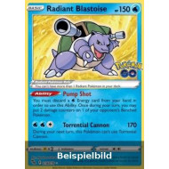 Radiant Blastoise (Pokémon GO PGO-018) [EN/NM]