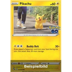 Pikachu (Pokémon GO PGO-027) [DE/NM]