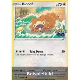 Bidoof (Pokémon GO PGO-059) [EN/NM]
