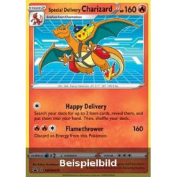 Special Delivery Glurak (SWSH Black Star Promos SWSH-75) [EN/NM]