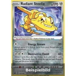 Radiant Steelix (Lost Origin LOR-124) [DE/NM]