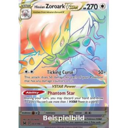 Hisuian Zoroark VSTAR (Lost Origin LOR-203) [DE/NM]