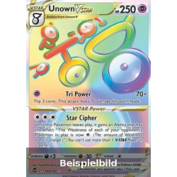 Unown VSTAR (Silver Tempest SIT-199) [DE/NM]
