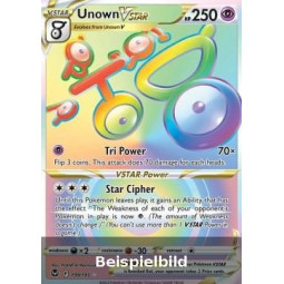 Unown VSTAR (Silver Tempest SIT-199) [DE/NM]
