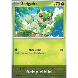 Sprigatito (SV Black Star Promos SVP-001) [DE/NM]