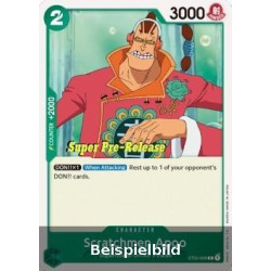 Scratchmen Apoo (ST02-008) (V.2) (Starter Deck: Worst Generation) [EN/NM]