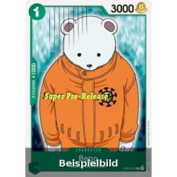 Bepo (ST02-012) (V.2) (Starter Deck: Worst Generation) [EN/NM]
