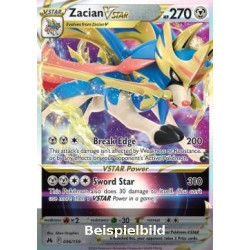 Zacian VSTAR (Crown Zenith CRZ-096) [DE/NM]