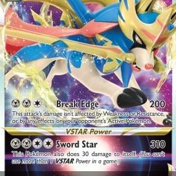 Zacian VSTAR (Crown Zenith CRZ-096) [DE/NM]