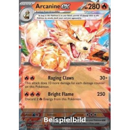 Arcanine ex (Scarlet & Violet SVI-032) [DE/NM]
