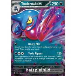Toxicroak ex (Scarlet & Violet SVI-131) [DE/NM]