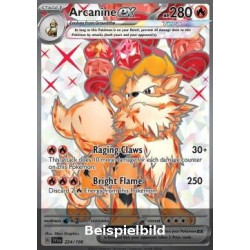 Arcanine ex (Scarlet & Violet SVI-224) [DE/NM]