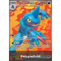 Toxicroak ex (Scarlet & Violet SVI-232) [DE/NM]